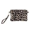 Women Clutch Bag Leopard Print Long Wallets Female Fashion Design PU Leather Wallet Messenger Bag Ladies Elegant Handbag Change Key Case