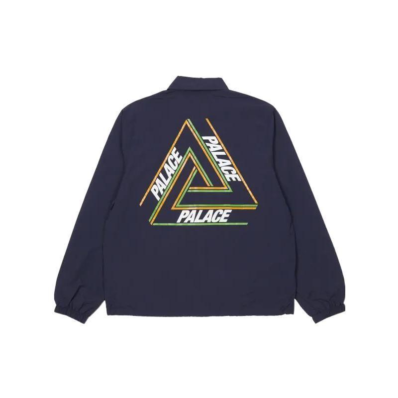 

Palace Ss22 Triangle Logo Loose Jacket Unisex jackets Dark-Blue P22JK117 M