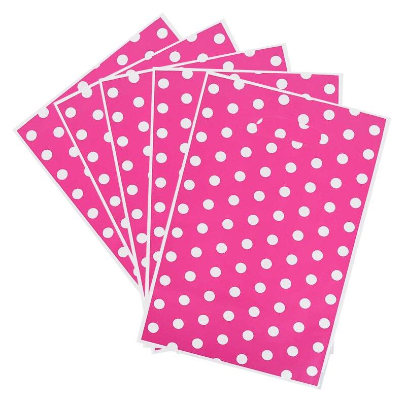 polka dots paper bolsas