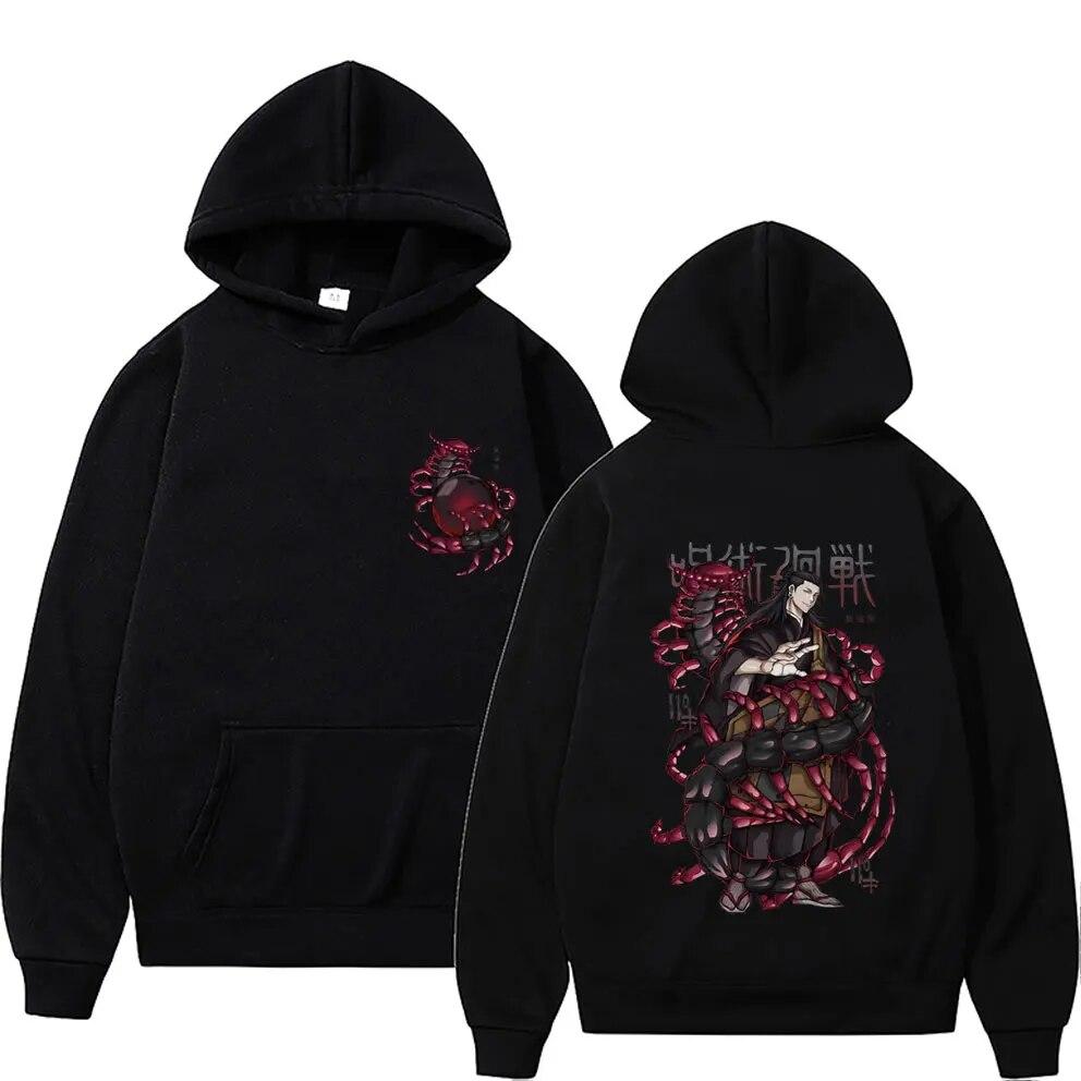 Japan Anime Jujutsu Kaisen Geto Suguru Grafická Mikina Unisex Módní Mikina Unisex Velké Mikiny Unisexga Značkové Unisex oblečení