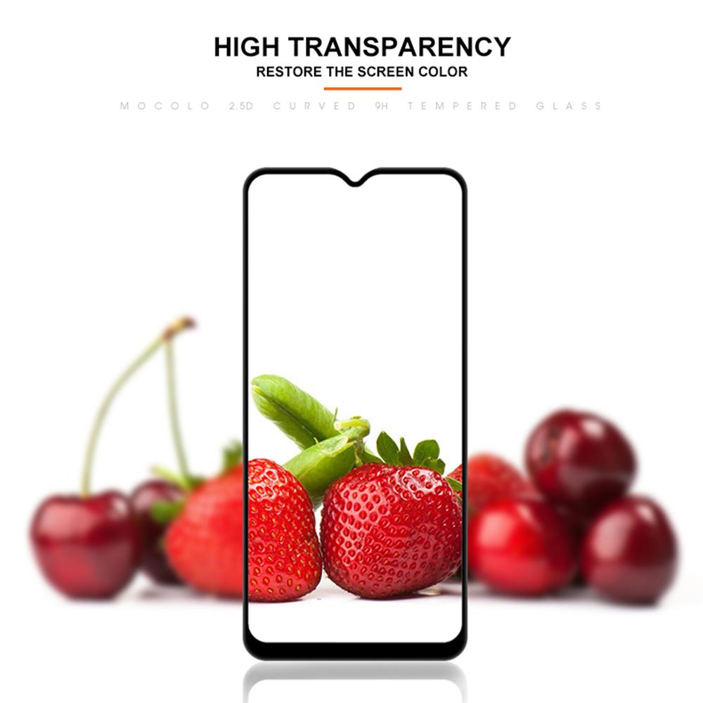 MOCOLO for Samsung Galaxy M13 4G Full Glue Silk Printing Full Screen Protector Anti-Fingerprint Ultra Clear Tempered Glass Film