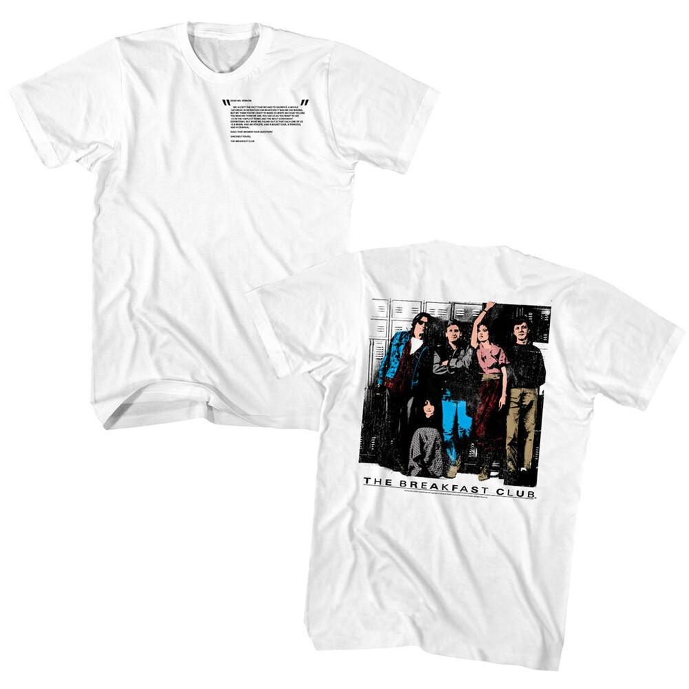 The Breakfast Club Movie Retro Group Photo & The Letter Richard Men s T Shirt Unisex T-Shirt S
