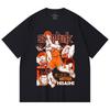 230 Gsm 100% Cotton Slam Dunk V4 Mitsui Print Unisex Heavy Cotton T Shirt