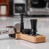 Coffee Tamping Station Wood Tamper Station Compatible with 51mm 53mm 58mm Tamper Distributer Versatile Coffee Accessory