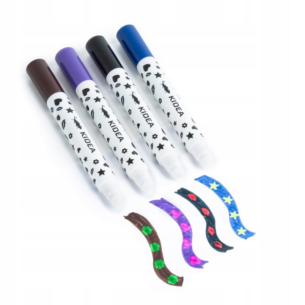 MAGICZNE FLAMASTRY ZE STEMPELKAMI KIDEA 6790