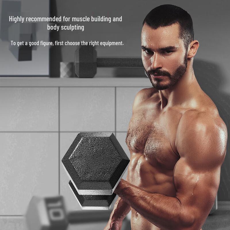 PROIRON Cast Iron Dumbbell Set
