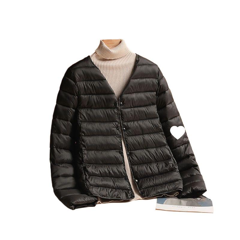2025 Damen Herbst/Winter Leichte Daunen Baumwolljacke - Kurz, Warm, Koreanische Slim-Fit Mode