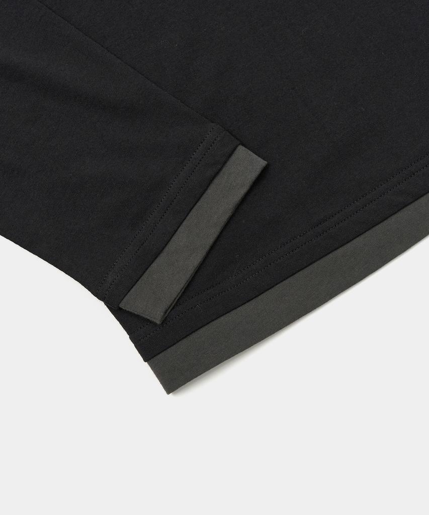 EXCONTAINER Vintage Layered Long Sleeve (Black)