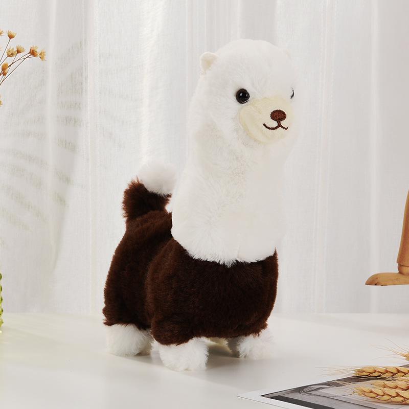 Interactive Walking Barking Plush Puppy Toy for Early Education