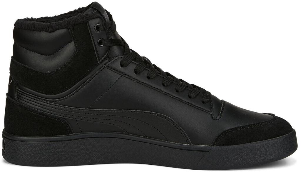 Puma Shuffle Mid Fur Sneakers (387609) Black/black/steel Gray