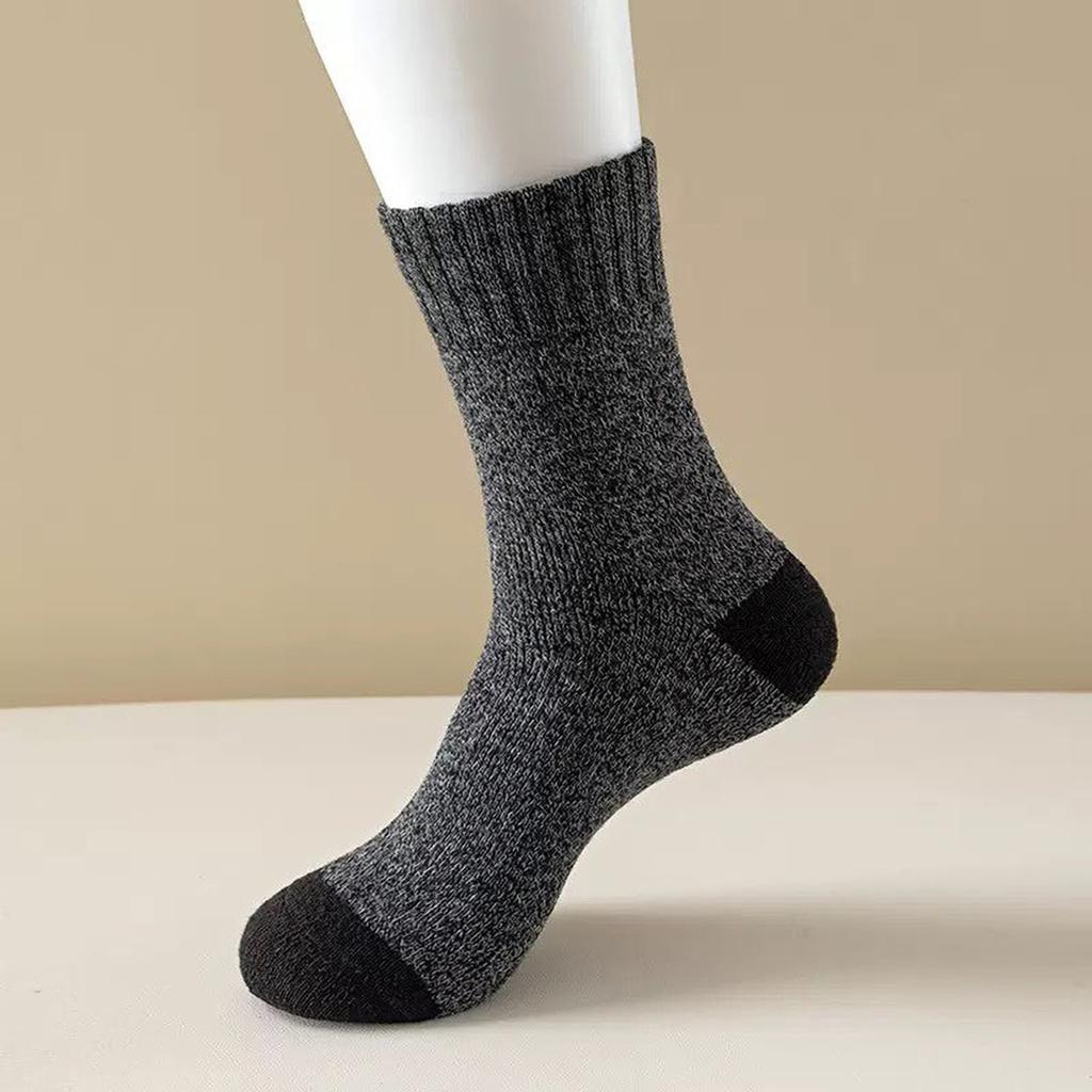 Men's Winter Mid Calf Socks Thick Warm for Cold