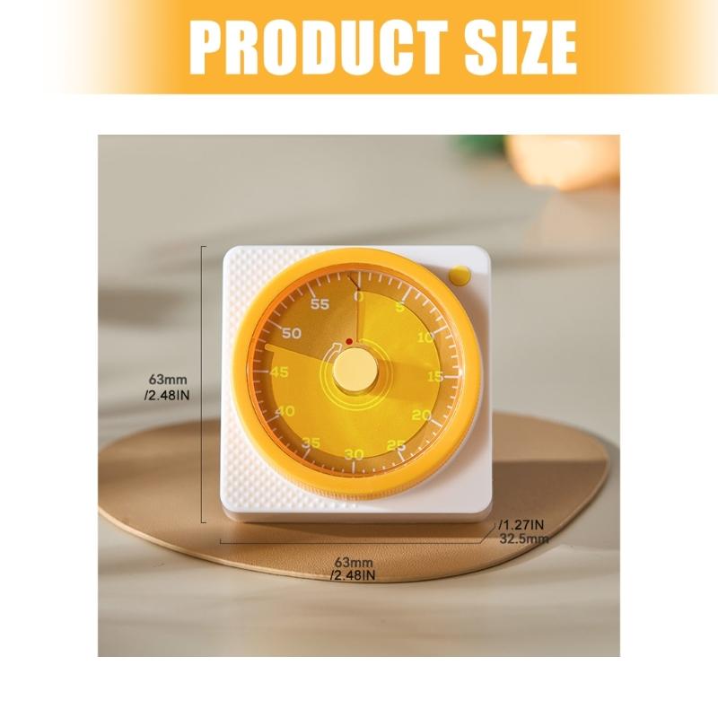 Küchen Kochtimer Mechanisch Manuell Countdowns Wecker Magnetisch Digitaler Timer Zeitmanagement-Werkzeug Langlebig