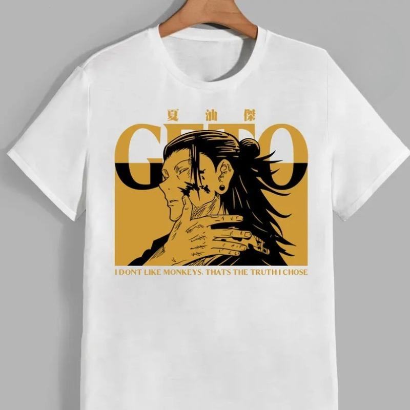 Anime T Shirt Jujutsu Kaisen Unisex Gift Tee Top Streetwear Casual Trendy Oversized Short Sleeve Clothing Summer