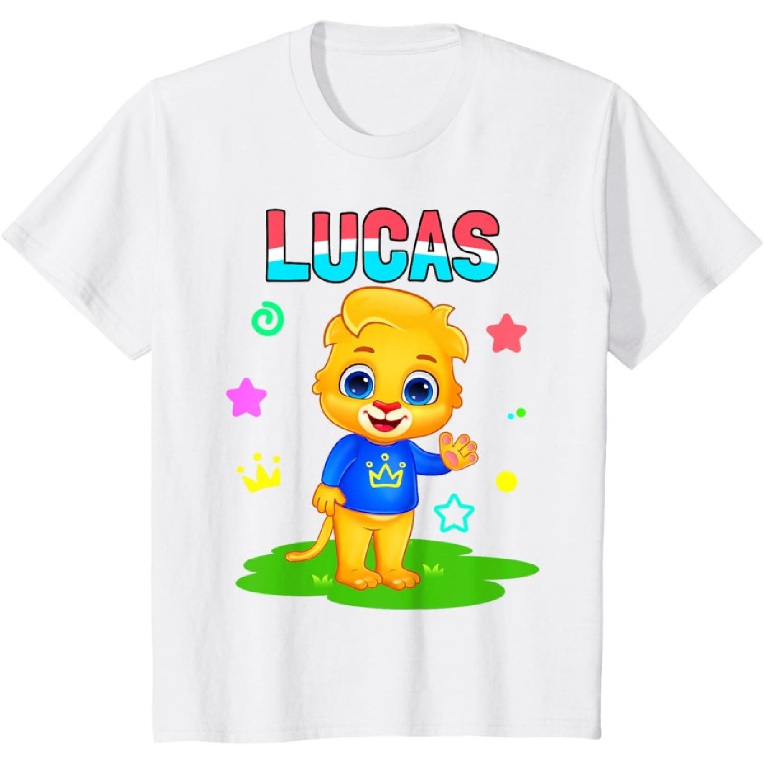 Лукас Передает Привет _ Популярные Персонажи _ Футболка Лукас и Друзья S