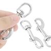 Robuster Tauchclip aus Edelstahl 316 in Marinequalität für Karabinerhaken-Auslösekettenclip / einseitiger Auslöseverschluss für Haustiere