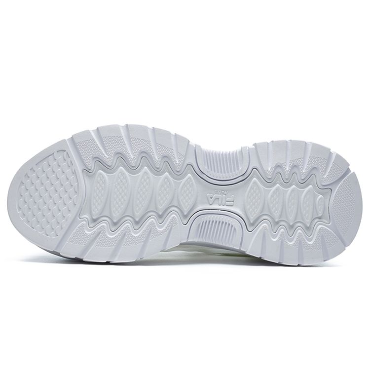 FILA Women's Lava Canvas Platform Sneakers 'White/Blue' F12W221315FWT