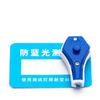 Button leather EVA zipper sunglasses case GM cloth bag magnetic cloud heaven and earth cover glasses case sunglasses