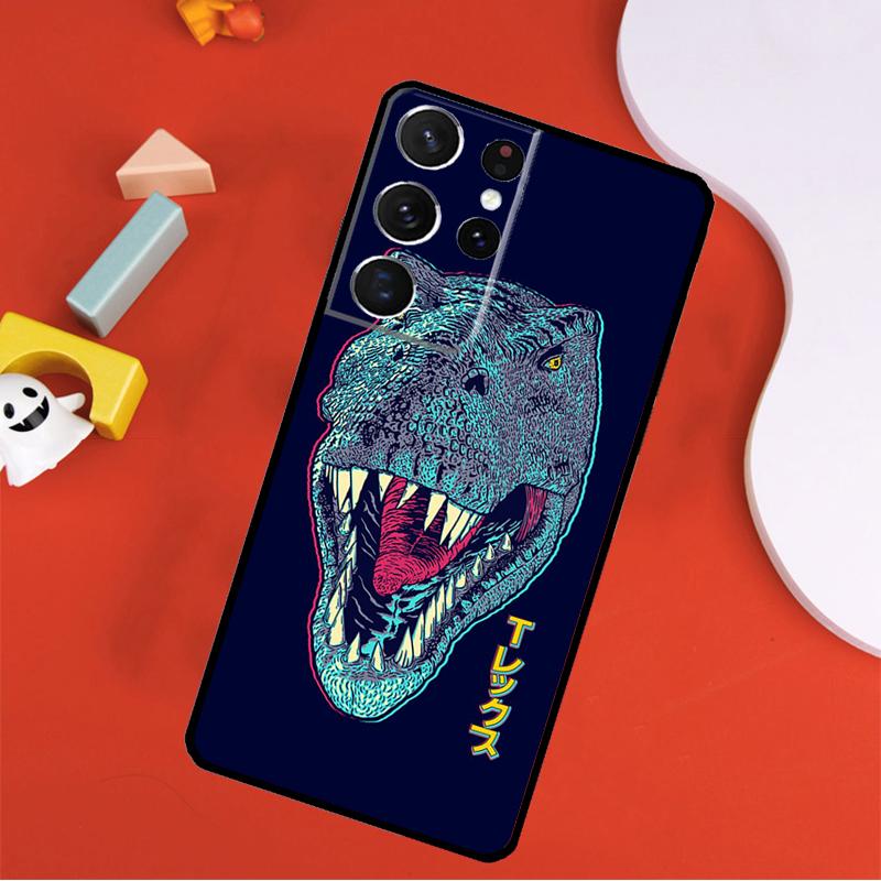 T Rex Dinosaur Tyrannosaurus Phone Case For Samsung Galaxy S25 Ultra S9 S10 S20 FE S21 S22 S23 S24 Plus S24 Ultra Cover