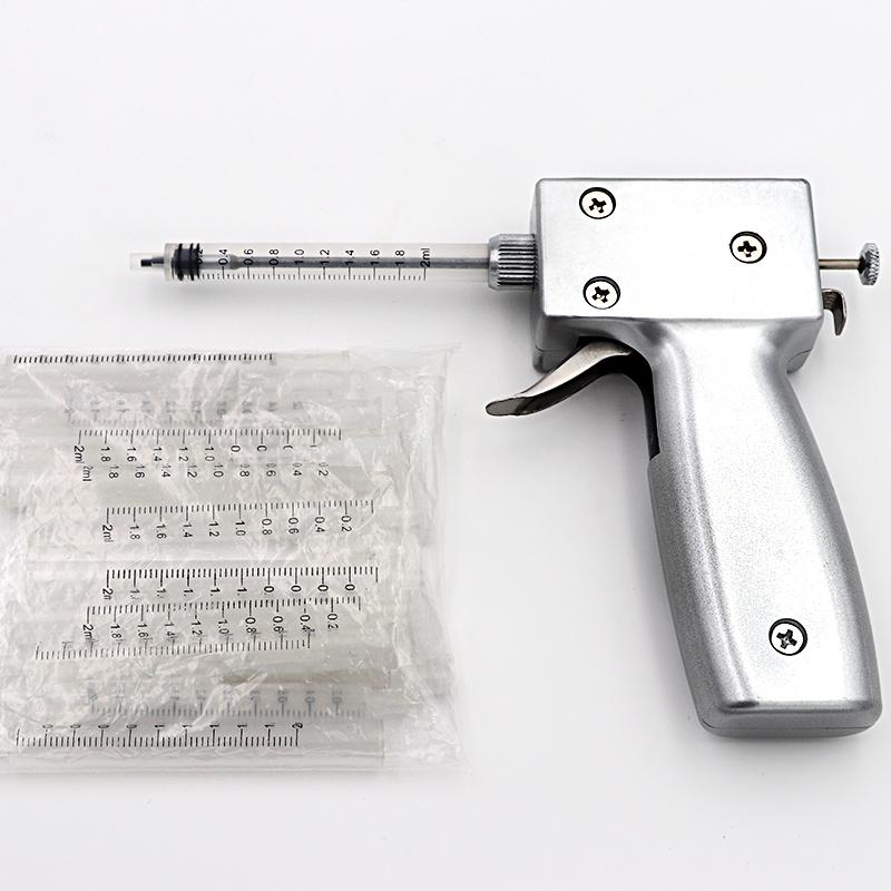 1Set Chicken Artificial Insemination Apparatus Continuous Vas Deferens Gun Poultry Fowl Livestock  Syringe Fertilization Tool