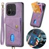 Magnetic Cards Solt Wallet Leather Phone Case for Xiaomi Redmi Note 14 Pro Plus 14T 13 12 POCO X7 Hand Strap Vertical Bag Cover
