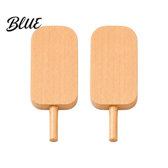 Painting Supplies Unfinished Wood Popsicle Summer Ice Cream Shaped Wooden Holiday Decoration Crafts