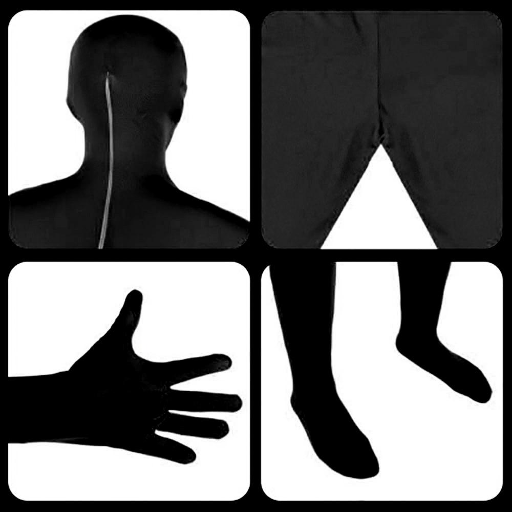 Full Body Photography Chromakey Suit Unisex Adult Bodysuit Stretch Costume for Photo Video Special Effect Festival