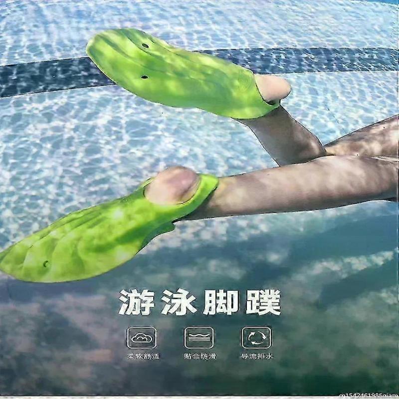 Professional Training Swimming Fins Flexible Soft Comfort Adult Snorkeling Foot Flipper Diving Fins