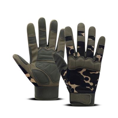 Handschuhe Herren Outdoor Jagd Wandern Klettern Sport Rutschfest Radfahren Vollfinger Fäustlinge Damen