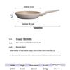 Dibolong 24cm Zircon White Non-Stick Frying Pan
