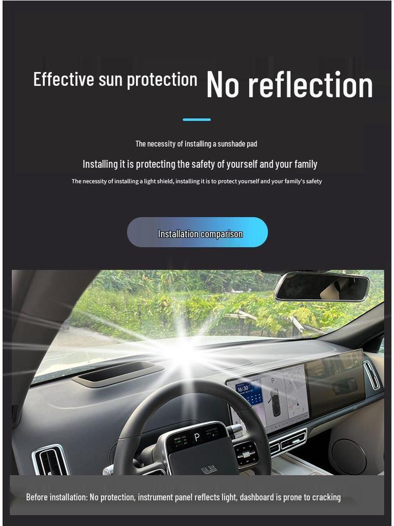 Ideal L7/L8/L9 Dashboard Sunshade Pad and Interior Decoration Accessories