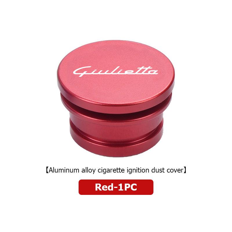 Car Stickers For Alfa Romeo Aluminum Car Cigarette Lighter Dust Cap Cover Auto Interior Accessories For Alfa Romeo 159 Giulietta
