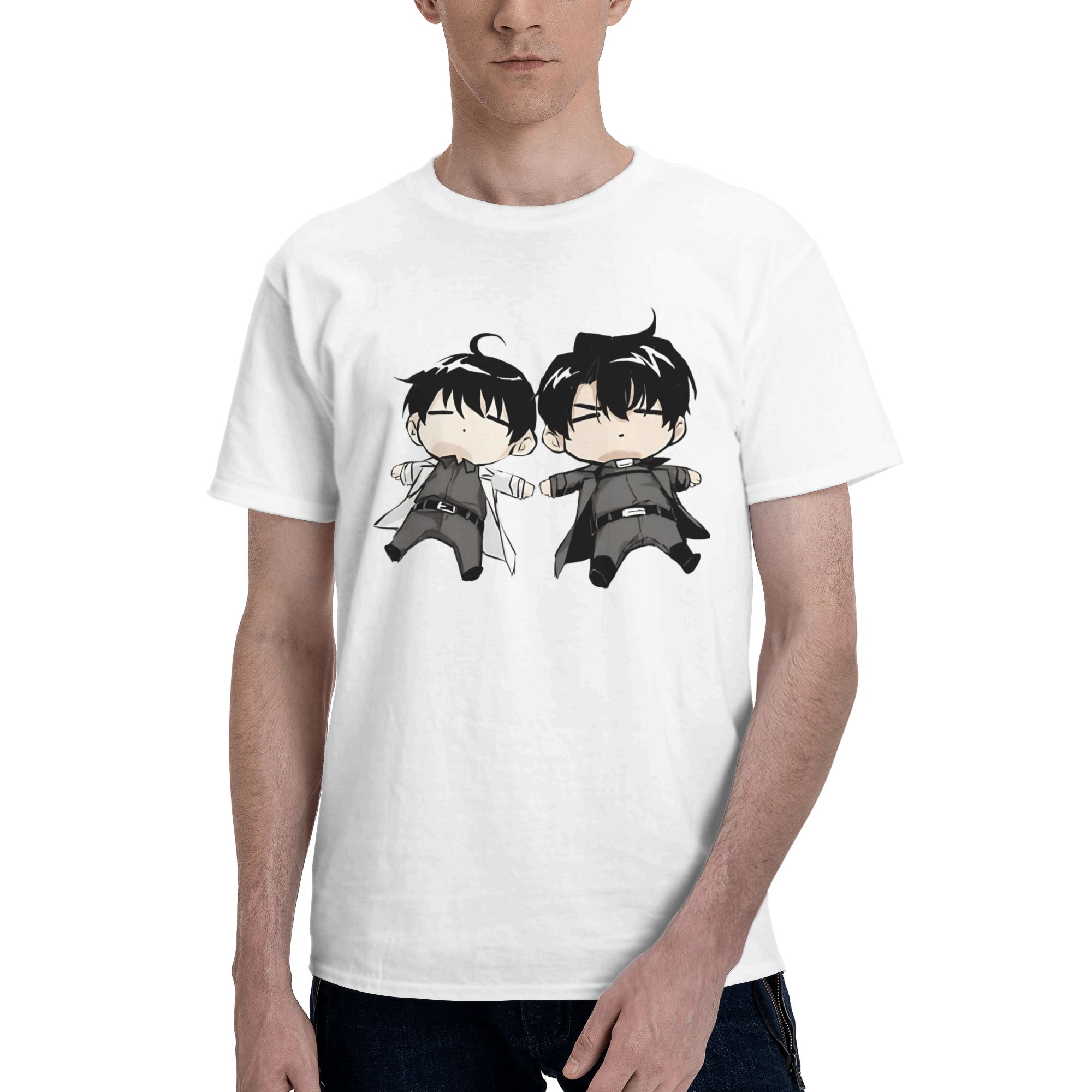 

Аниме Футболки Всеведущий Читатель Мужские Женские Повседневные Футболки из Чистого Хлопка Футболка с Круглым Вырезом и Коротким Рукавом Идея для Подарка Одежда 4XL