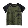 Children's Clothing Boys Short Sleeves Summer New Cartoon Horror T-shirt Children's Shoulder Top