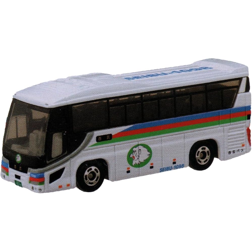 Takara Tomy Arts Tomica Seibu Bus Isuzu Gala Lions Color Diecast Model Vehicle