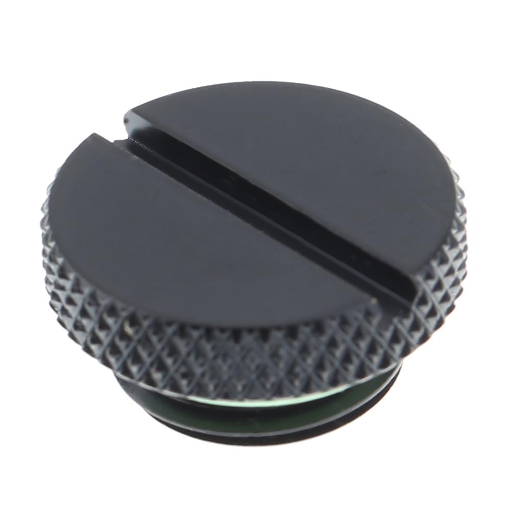 G1/4 Black Thread Low Profile Plug for PC Water Cooling Radiator Reservoir PC Computer Water Cooling Accessories