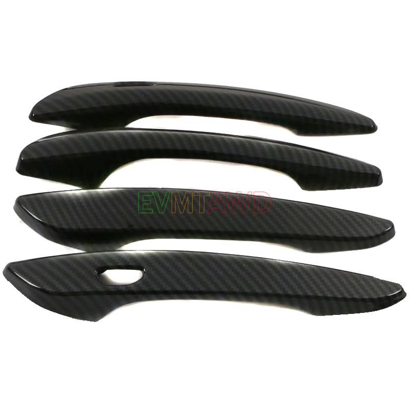 For Mazda CX-50 CX50 CX-60 Accessory 2022 2023 Carbon Chrome Keyless Car Side Door Handle Cover Protector Trim Exterior