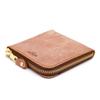 AGILITY Affa Square Wallet - L-Shaped Folding Wallet with Coin Case, Card Case, and Bill Compartment - Compact, Genuine Leather