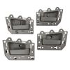 4 Set Maniglie Interne Porta Anteriori Posteriori Sinistra Destra Funzionamento Fluido 1JV461J3AA per Grand Cherokee dal 2005 al 2011