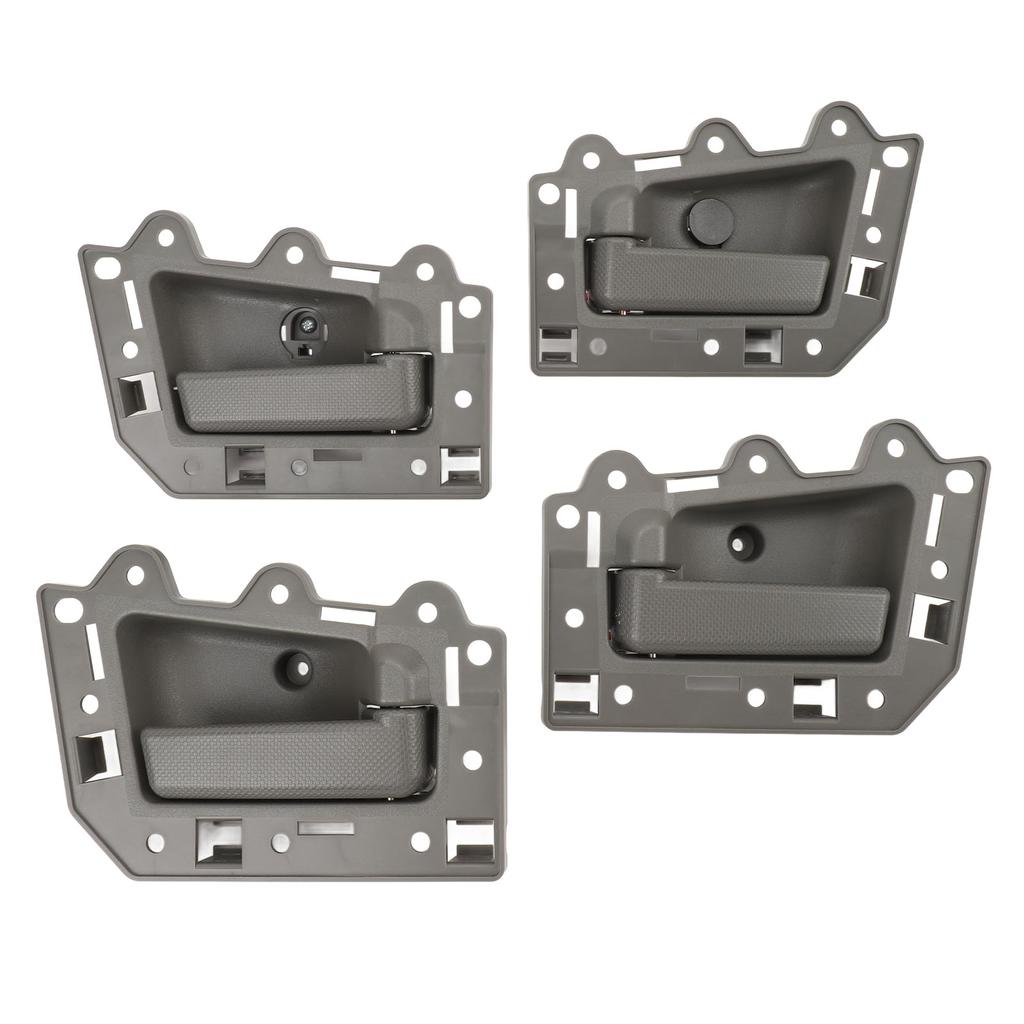 4 Set Maniglie Interne Porta Anteriori Posteriori Sinistra Destra Funzionamento Fluido 1JV461J3AA per Grand Cherokee dal 2005 al 2011