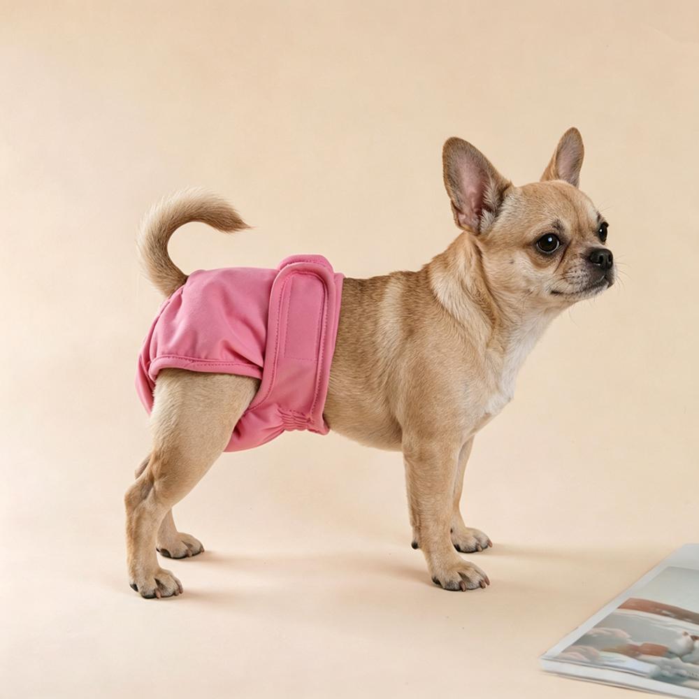 Female Male Dog Diapers For Small Big Dogs Washable Adjustable Pet Nappies Breathable Physiological Pant Bulldog Menstruation