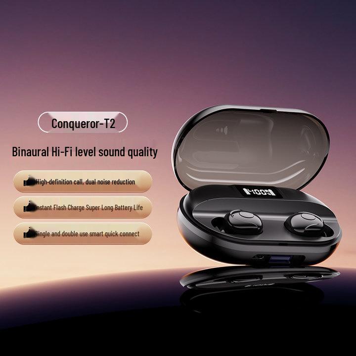 

New 2025 Wireless Bluetooth Earphones: High Sound Quality, Long Battery Life, Sports Noise Cancelling, In-Ear Design.