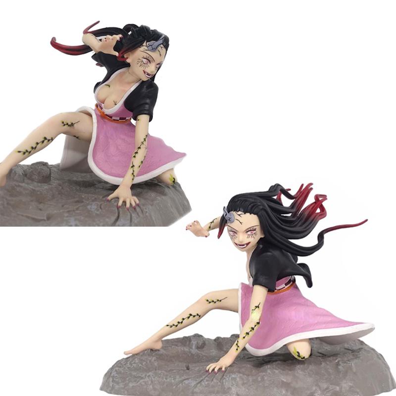 

Demon Slayer Anime Figure Kamado Nezuko PVC Action Figure Model Doll Toys рожевий