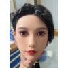 100% Silicone Head Standard Wig Suitable for 130-180CM Sex Doll Body 2 Connection Methods Sex Toys Mannequins Silicone Heads GJ057