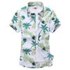 2026 Sommer Herren bedrucktes kurzärmeliges Rosenhemd, Urlaubs-Hawaiian