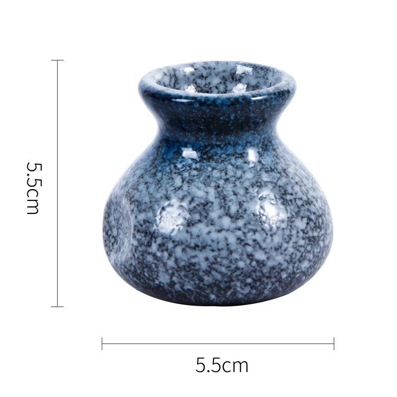 Decoration Shop Plate Ceramic Kitchen Household Tableware Japanese Sashimi Sushi Small Can Egg Bottle Dry Ice Cup Creative Plate