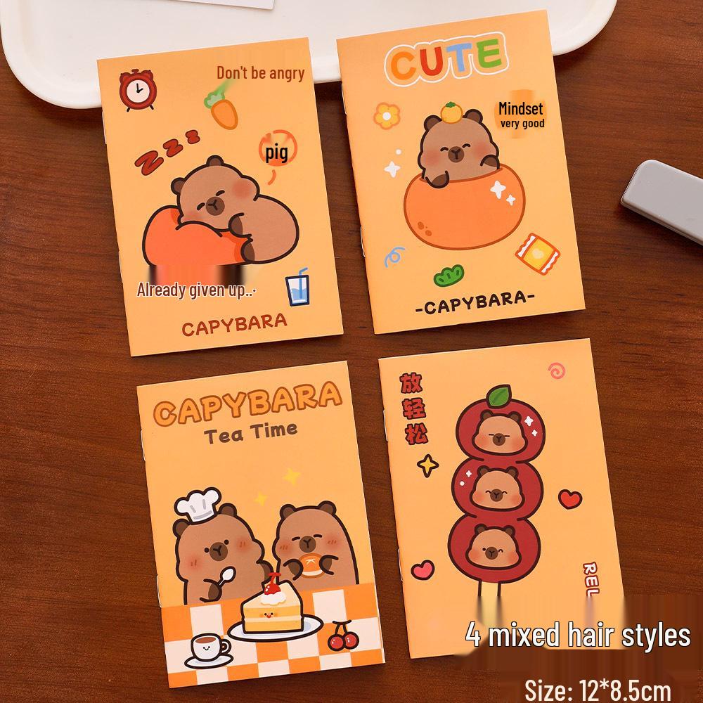 Korean Cartoon Soft Cover Notebook for Kids - Ideal As a Kindergarten or Primary School Prize or Gift