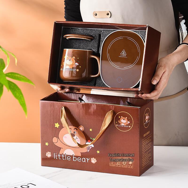 Baizien Cartoon Ceramic Warming Mug