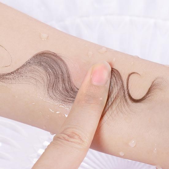 Adesivo de Tatuagem de Cabelo Prático Natural À Prova de Suor Leve