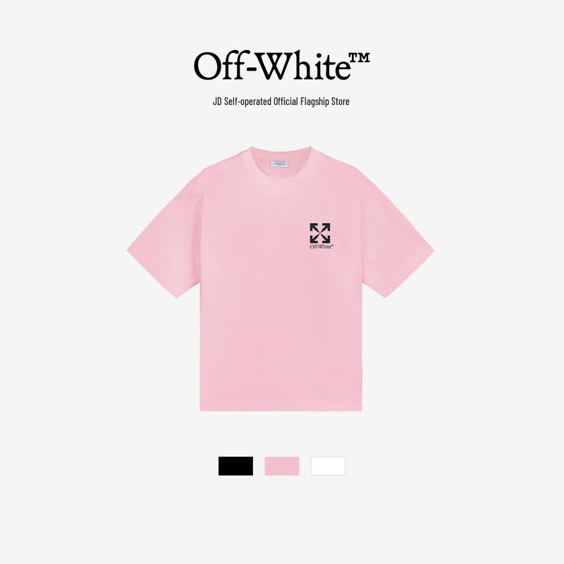 OFF-WHITE Unisex Arrow Logo Short Sleeve T-Shirt