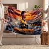 Lando Norris Flannel Blanket, Custom Name Text Personalized Soft Throw Blanket Home Decor Gift